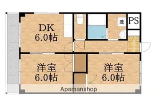 M’プラザ城東・六番館【7階】の間取り
