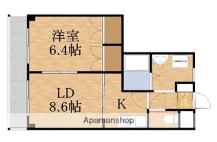 M’プラザ城東・六番館【9階】の間取り