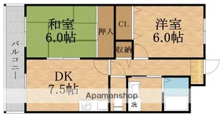 ISM大阪城公園【3階】の間取り