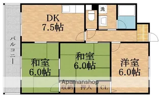 ISM大阪城公園【10階】の間取り
