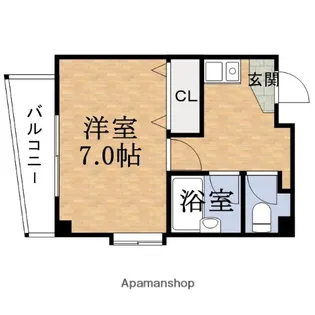 メゾン・フィオーレ【3階】の間取り