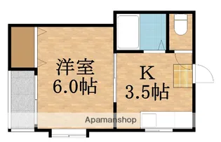 コスモプラザ【2階】の間取り