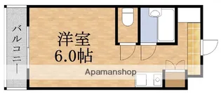 プレジデント横田【5階】の間取り