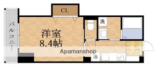 グランルージュ城東【4階】の間取り