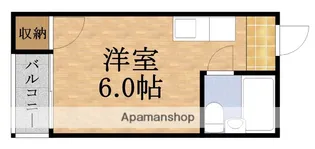 野江ハイツ【4階】の間取り