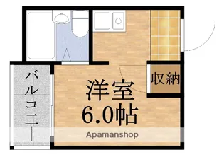 パークサイド内代【4階】の間取り