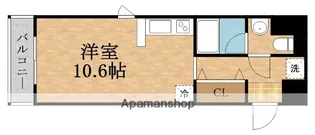 シャトーアスティナ京橋アルト【10階】の間取り