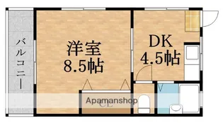 日栄マンション【4階】の間取り