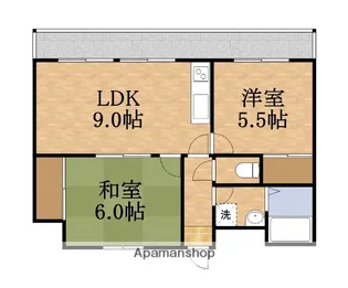メゾンコトブキ新森【3階】の間取り