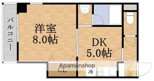 メゾン・ド・フレシェール【2階】の間取り