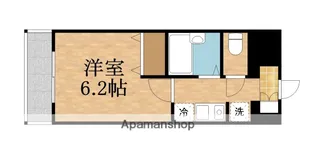 1Kの間取り画像