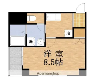 IF都島【2階】の間取り