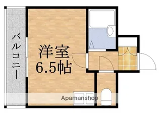 マンションスムス【6階】の間取り