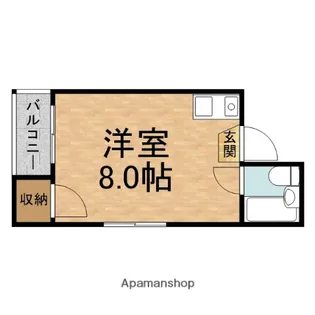 麗風館【3階】の間取り
