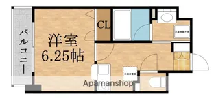 ジュネス関目高殿【9階】の間取り