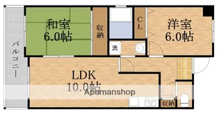 グランシャリオ成育【5階】の間取り