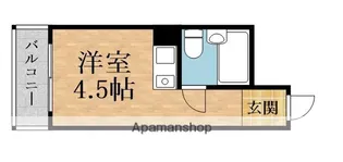 朝日プラザアクシス城東【3階】の間取り