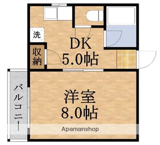 オーク8【1階】の間取り
