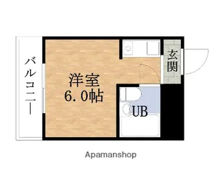 エトワール内代【2階】の間取り