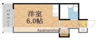 シャルムメゾン都島内代【4階】の間取り