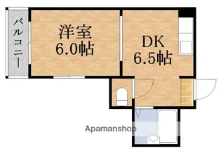クリスタルコート26【2階】の間取り