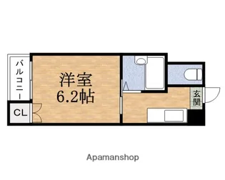 フローラルステージ桜ノ宮【3階】の間取り