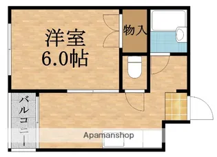 ハイム希夢毛馬【2階】の間取り