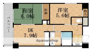 MICハイツ都島【5階】の間取り