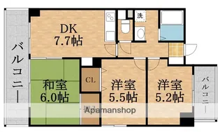 MICハイツ都島【2階】の間取り