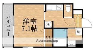 フォレストガーデン蒲生Ⅲ【8階】の間取り