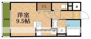 ルミエール【1階】の間取り
