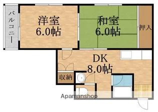 コンコード千林大宮【5階】の間取り