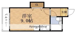 エール新谷【2階】の間取り