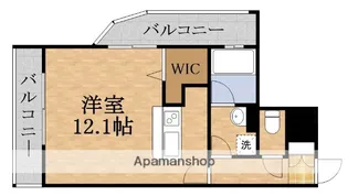 エスティメゾン京橋【12階】の間取り