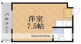 京阪グローリーハイツ【5階】の間取り