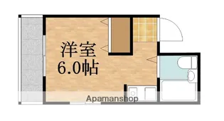 メゾン雄々【1階】の間取り