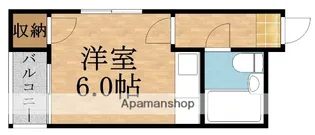 1Kの間取り画像