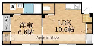 メゾン・ド・リベルテⅠ【4階】の間取り