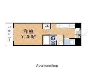 MS’PALAZZO(エムズパラッツォ)都島【4階】の間取り
