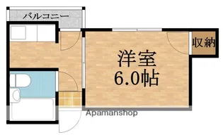 毛馬シティハイツ【3階】の間取り