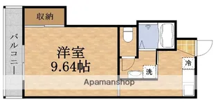 シャトー中島別館【3階】の間取り