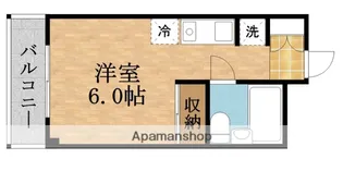 1Rの間取り画像