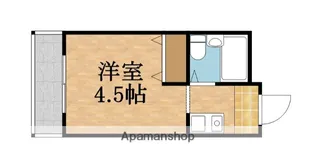 メゾン・ド・シュルヴィー【7階】の間取り