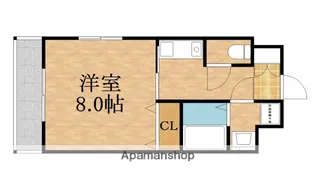 コンフォート生江【5階】の間取り