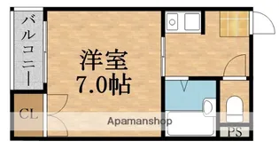 アメニティ関目【3階】の間取り