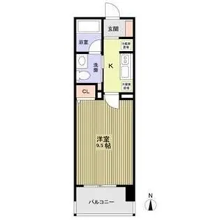 トレスアコルデ【6階】の間取り