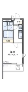 レオネクストアブリール天満【4階】の間取り