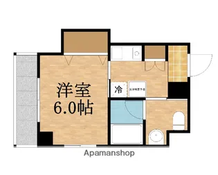 エクセレント都島ノースコート【6階】の間取り