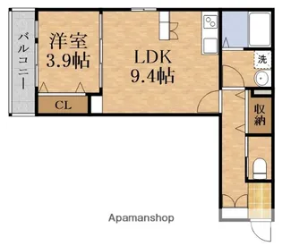 Altair今福【2階】の間取り