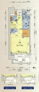 ララプレイス新大阪シエスタ【0301号室】の間取り